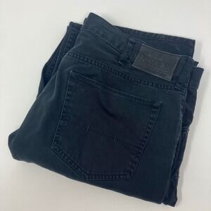 Polo Ralph Lauren Men's 36x34 Black 5 Pocket Jeans Casual Classic Straight